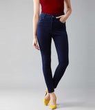 Skinny Women Black Jeans Blue